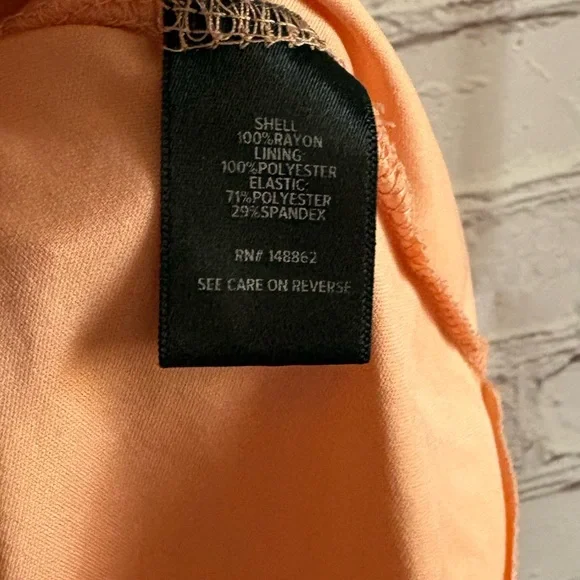 Torrid Strapless Floral Dress in Salmon - Picture 5 of 9